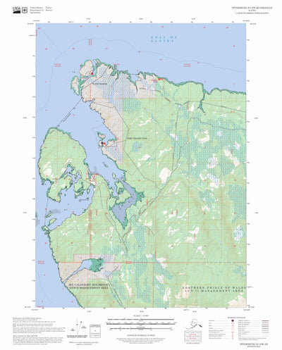 Petersburg B-5 SW, AK FSTopo Preview 1