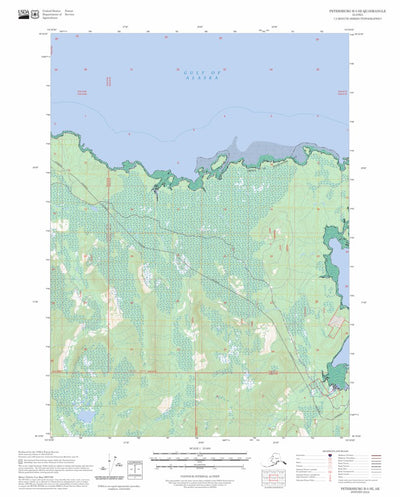 Petersburg B-5 SE, AK FSTopo Preview 1