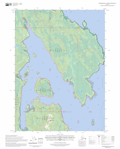Petersburg B-6 SW, AK FSTopo Preview 1