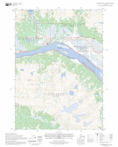 Petersburg C-1 NE, AK FSTopo Preview 1