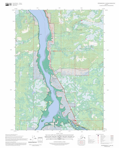 Petersburg C-3 NW, AK FSTopo Preview 1