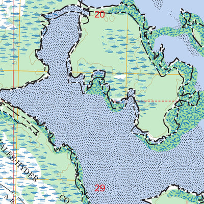 Petersburg B-5 NE, AK FSTopo Preview 3