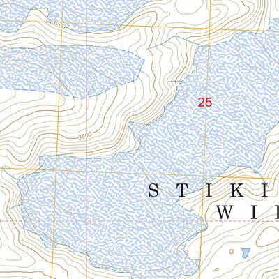 Petersburg C-1 NW, AK FSTopo Preview 3
