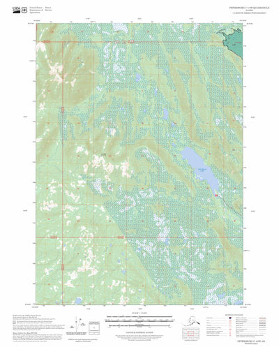 Petersburg C-4 SW, AK FSTopo Preview 1