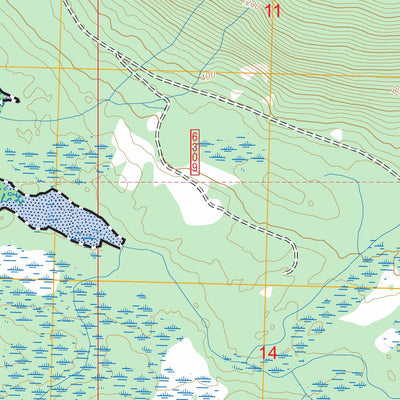 Petersburg D-4 NW, AK FSTopo Preview 2