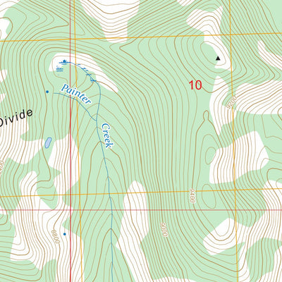 Peterson Lake, MT FSTopo Preview 3