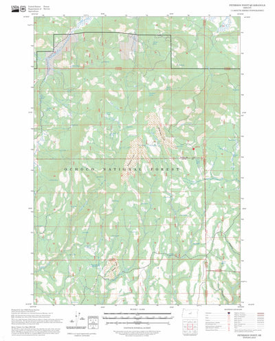 Peterson Point, OR FSTopo Preview 1