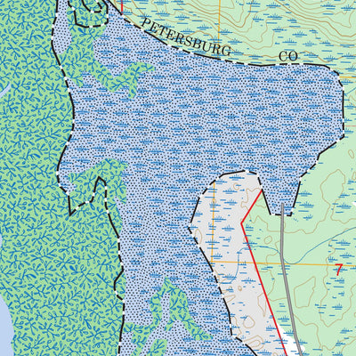 Petersburg D-3 NW, AK FSTopo Preview 3