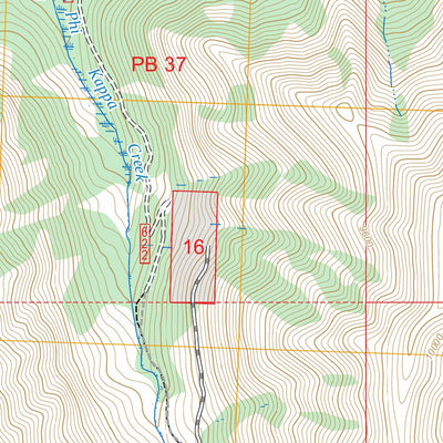 Phi Kappa Mountain, ID FSTopo Preview 3