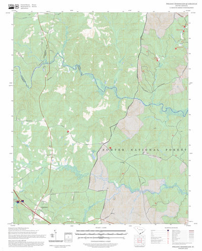 Philson Crossroads, SC FSTopo Preview 1
