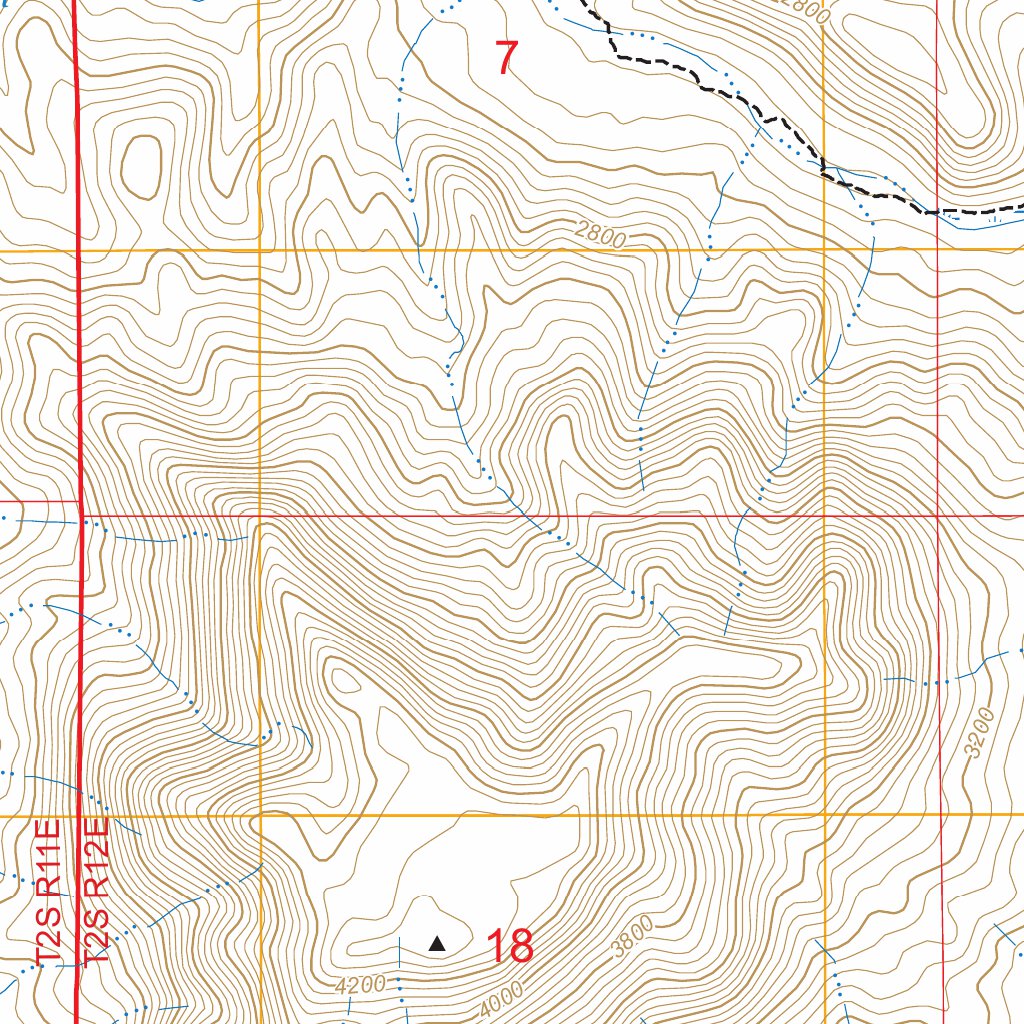 Picketpost Mountain, AZ FSTopo Map by US Forest Service - Topo | Avenza ...