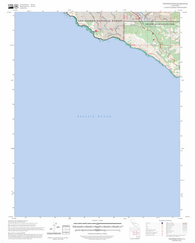 Pfeiffer Point, CA FSTopo Preview 1