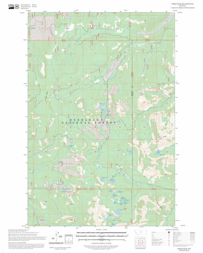 Pikes Peak, MT FSTopo Preview 1