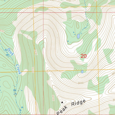 Pikes Peak, MT FSTopo Preview 3