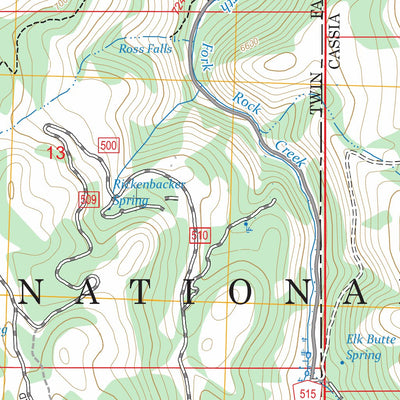 Pike Mountain, ID FSTopo Preview 3