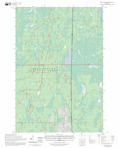 Pike Lake SE, WI FSTopo Preview 1