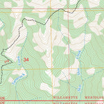 Pine Creek Mountain, OR FSTopo Preview 3