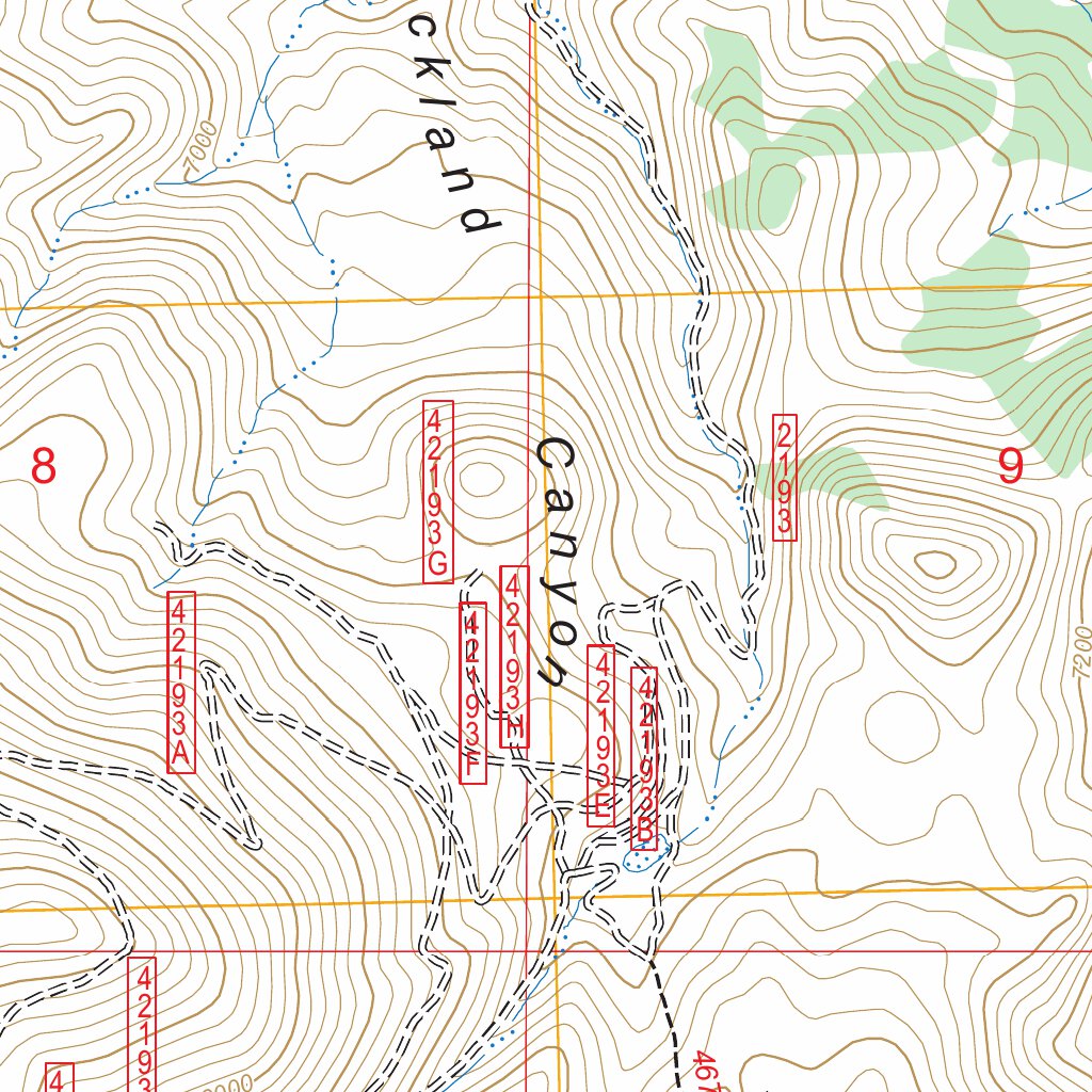 Pine Grove Spring, NV FSTopo Map by US Forest Service - Topo | Avenza Maps
