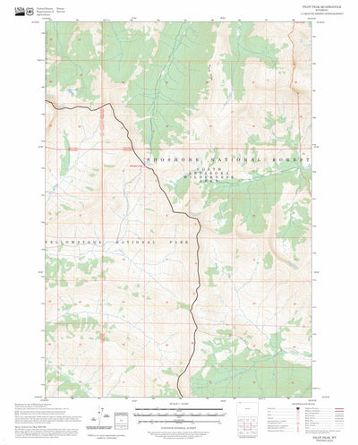 Pilot Peak, WY FSTopo Preview 1