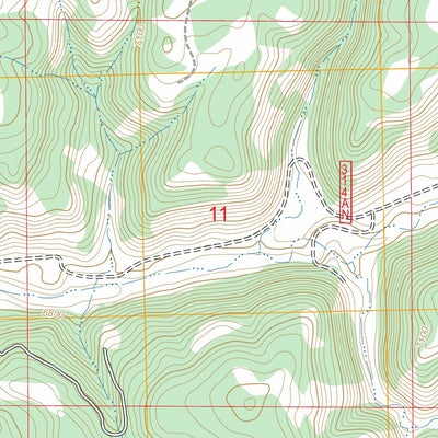 Pine Lake, NM FSTopo Preview 3