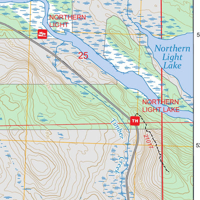 Pine Mountain, MN FSTopo Preview 3