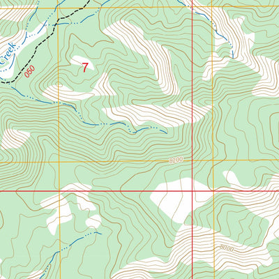 Pine Lake, UT FSTopo Preview 2