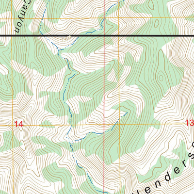 Pine Lake, UT FSTopo Preview 3