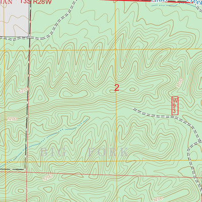 Pine Ridge, AR FSTopo Preview 3