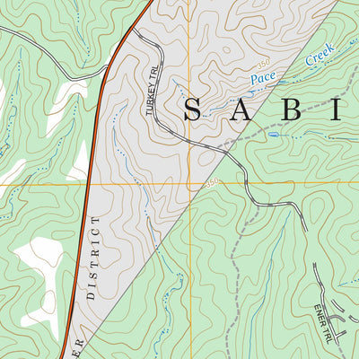 Pineland North, TX FSTopo Preview 3