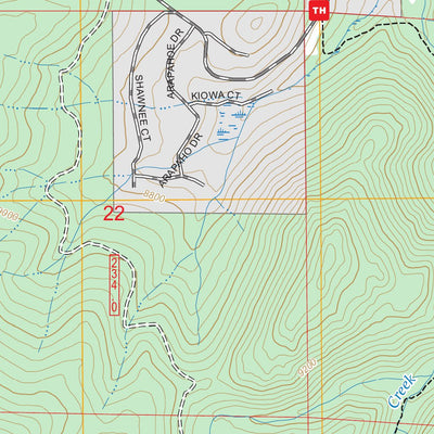 Pingree Park, CO FSTopo Preview 2