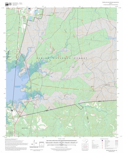 Pineland South, TX FSTopo Preview 1