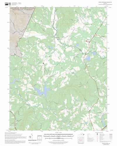 Piney River, VA FSTopo Preview 1