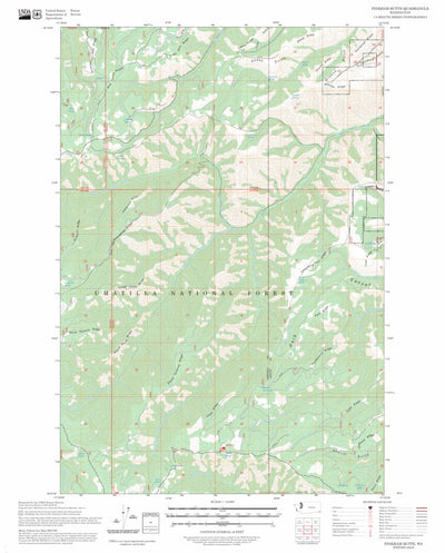 Pinkham Butte, WA FSTopo Preview 1