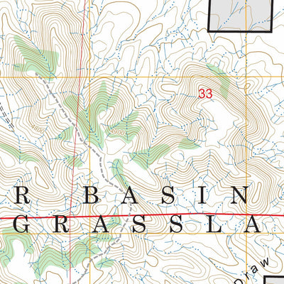 Piney Canyon NW, WY FSTopo Preview 3