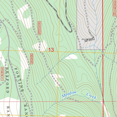 Pinkham Mountain, MT FSTopo Preview 3