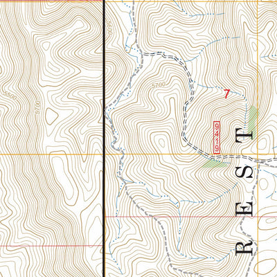 Pinon Ranch, NM FSTopo Preview 3