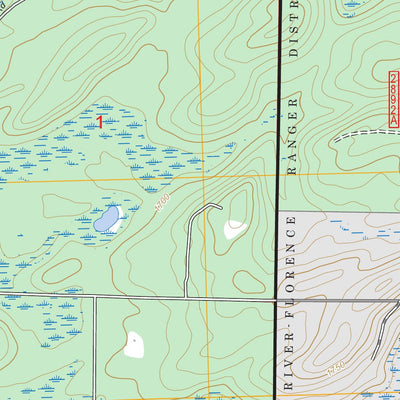 Pioneer Lake, WI FSTopo Preview 2