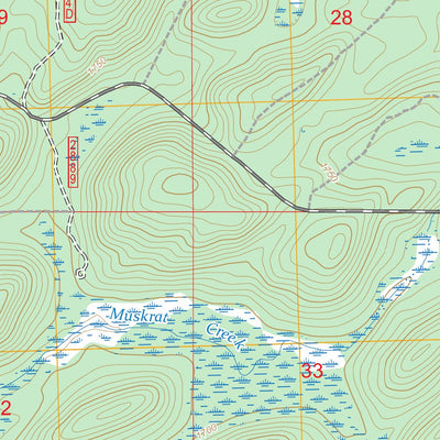 Pioneer Lake, WI FSTopo Preview 3
