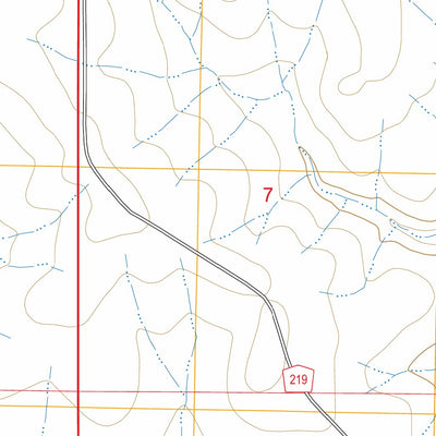 Pintada Creek, CO FSTopo Preview 2