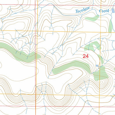 Pintada Creek, CO FSTopo Preview 3