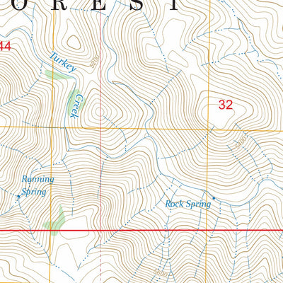 Pipestem Mountain, AZ FSTopo Preview 3
