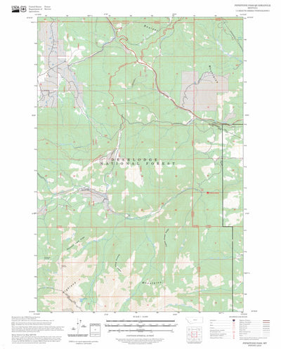 Pipestone Pass, MT FSTopo Preview 1