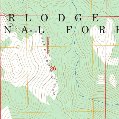 Pipestone Pass, MT FSTopo Preview 2