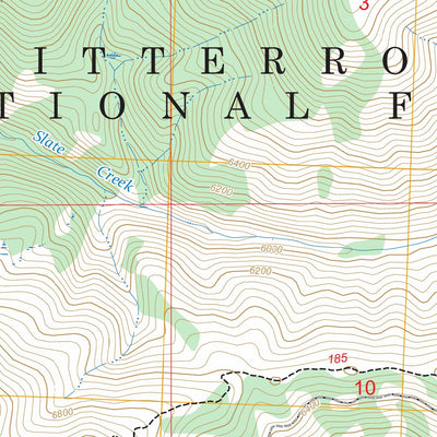 Piquett Mountain, MT FSTopo Preview 2