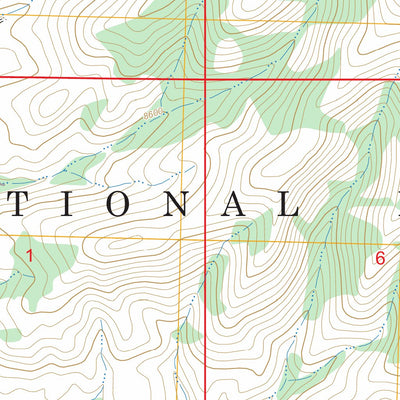 Pitchfork Canyon, NM FSTopo Preview 2