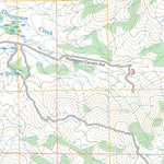 Piute Peak, CA FSTopo Preview 2