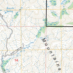Piute Peak, CA FSTopo Preview 3