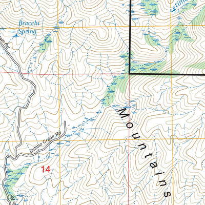 Piute Peak, CA FSTopo Preview 3