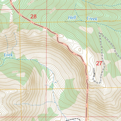 Pitchpine Mountain, CO FSTopo Preview 3