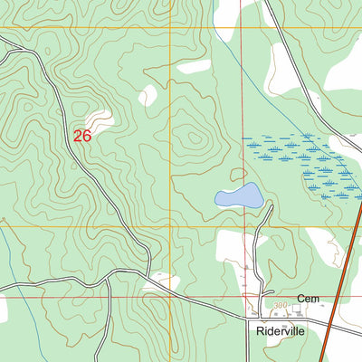 Plantersville, AL FSTopo Preview 2